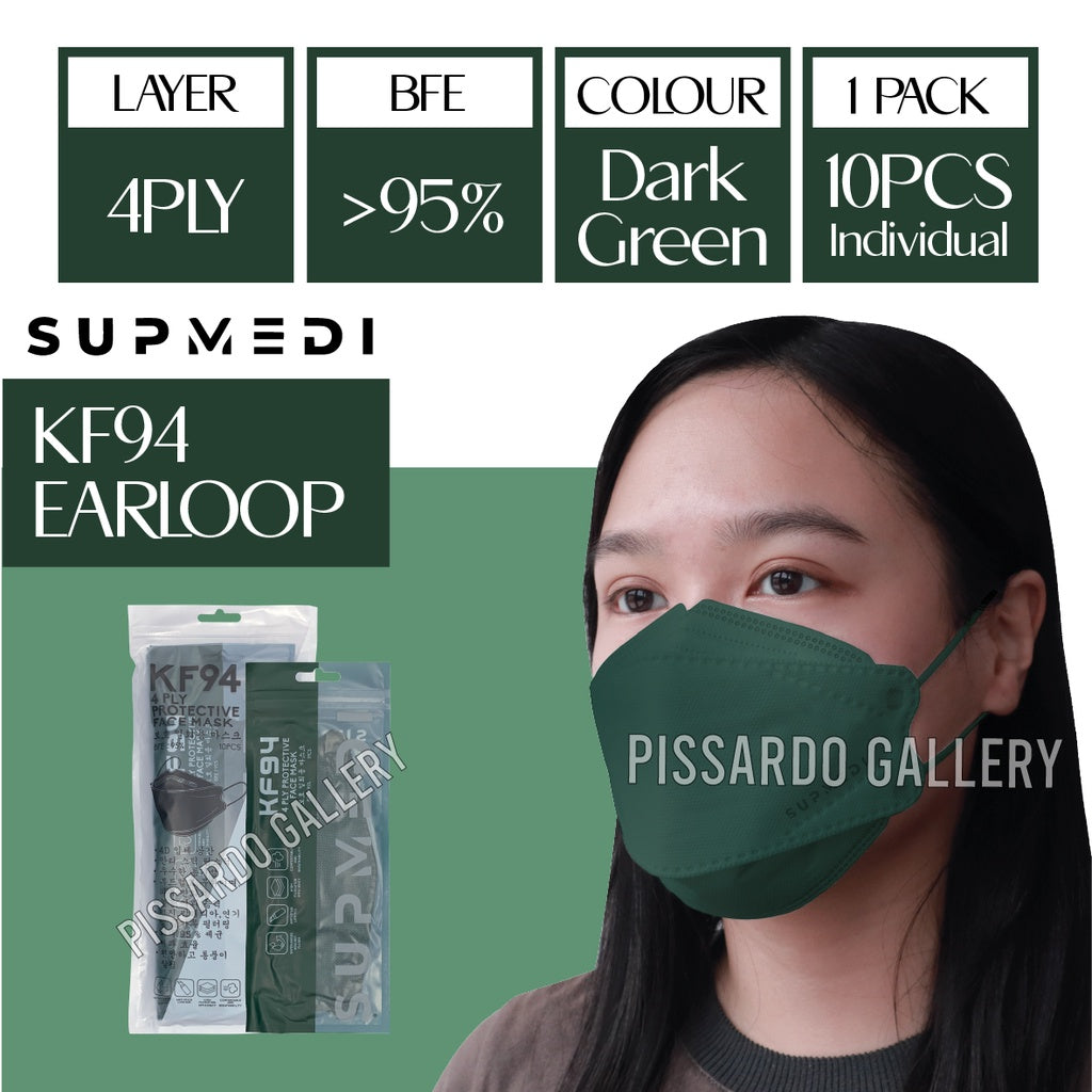 SUPMEDI KF94 EARLOOP 10PCS/PACKET