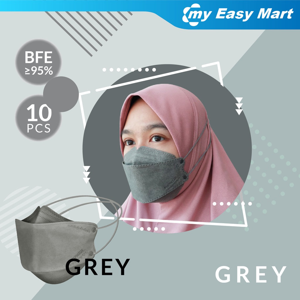 SUPMEDI KF94 HIJAB MASK 10PCS/PACKET