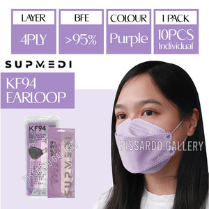 SUPMEDI KF94 EARLOOP 10PCS/PACKET