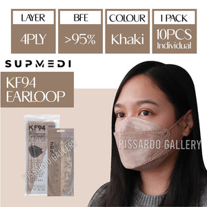 SUPMEDI KF94 EARLOOP 10PCS/PACKET